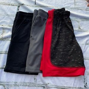 3 pairs of boys athletic shorts
